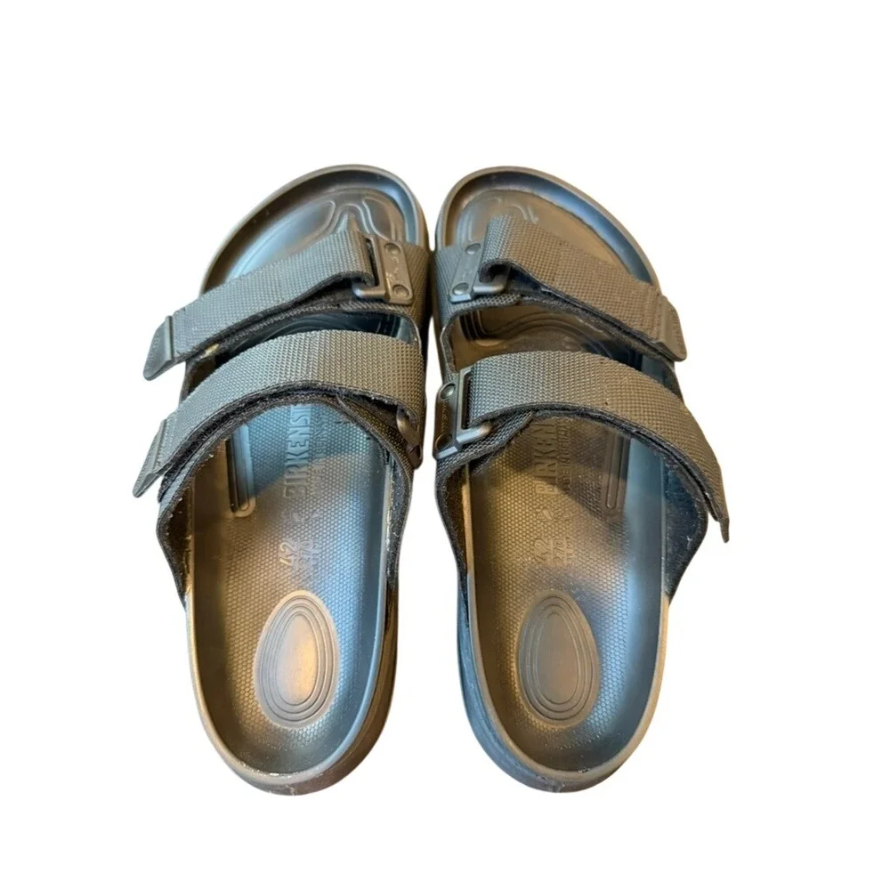 Birkenstock Atacama Sandals EU 42 US M9-9.5 W 11-11.5 Black Gray Trail  Slides